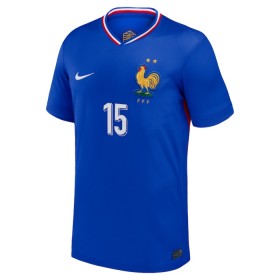 Camisola França M. Thuram 15 1º Equipamento Euro 2024 Manga Curta